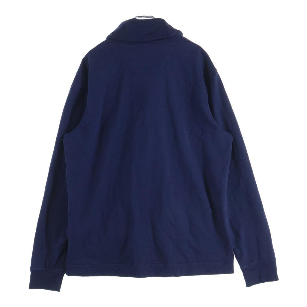 RALPH LAUREN(ラルフローレン) ショールカラー スウェット 長袖 カーディガン ネイビー