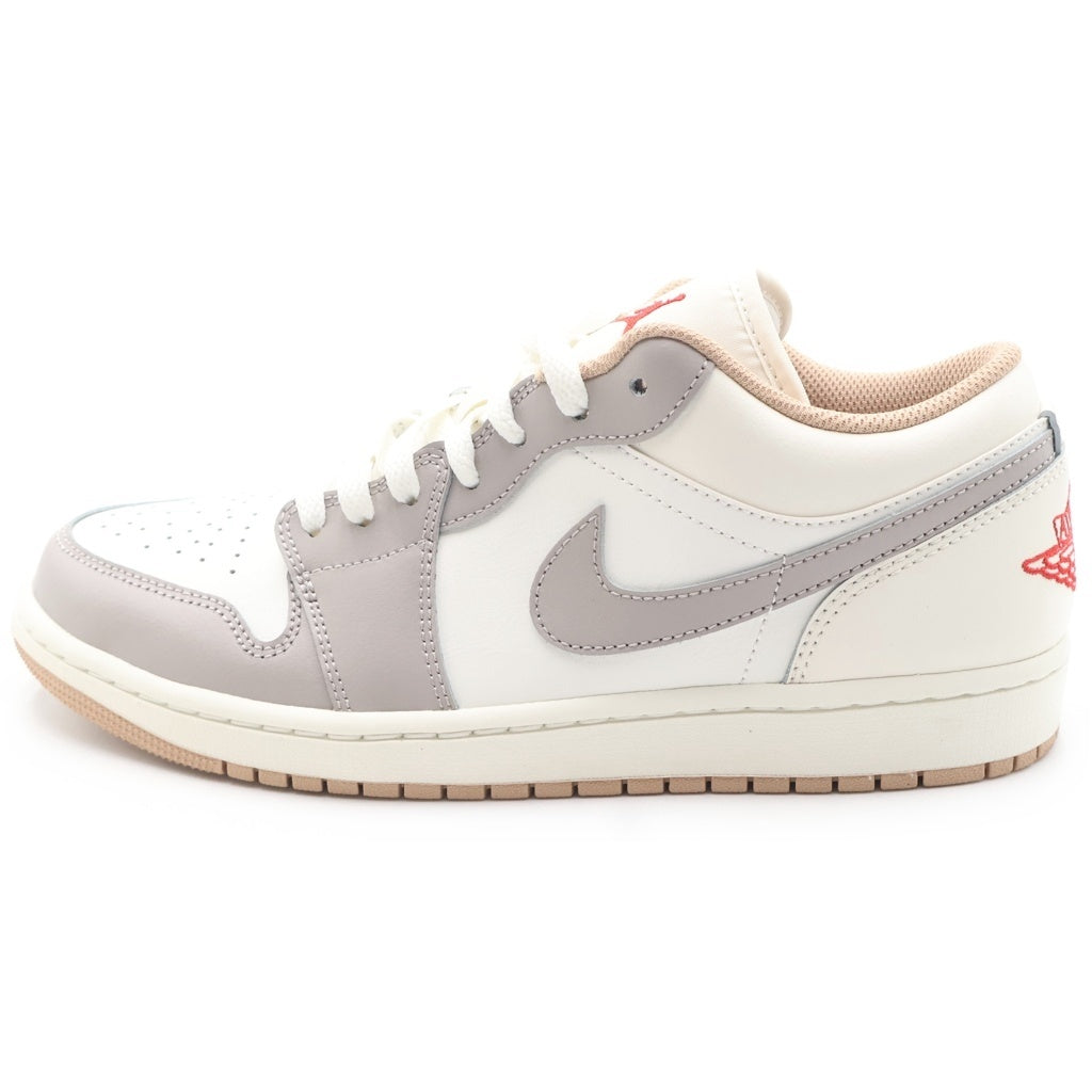 NIKE(ナイキ) NIKE AIR JORDAN 1 LOW ナイキ エア ジョーダン 1 ロー スニーカー セイル/ファイヤーレッド/グレー #27 553558-169