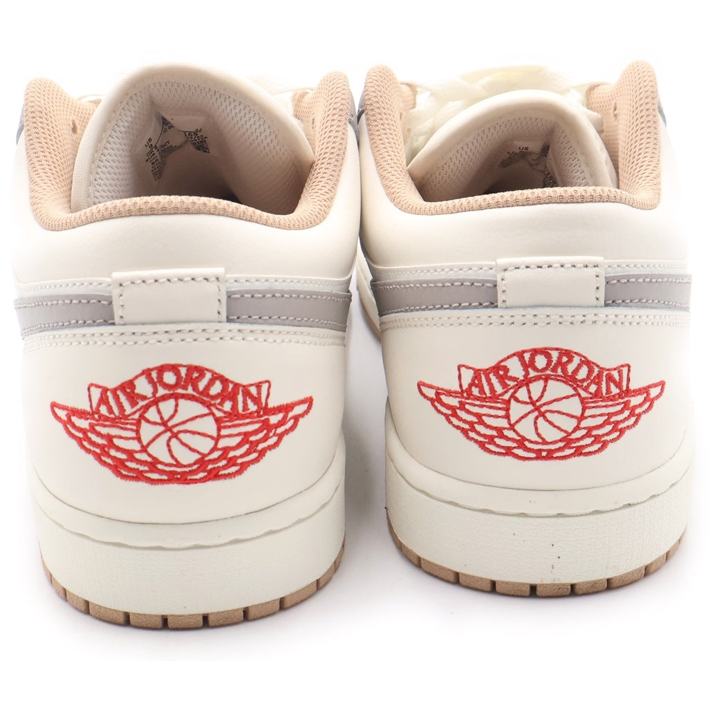 NIKE(ナイキ) NIKE AIR JORDAN 1 LOW ナイキ エア ジョーダン 1 ロー スニーカー セイル/ファイヤーレッド/グレー #27 553558-169