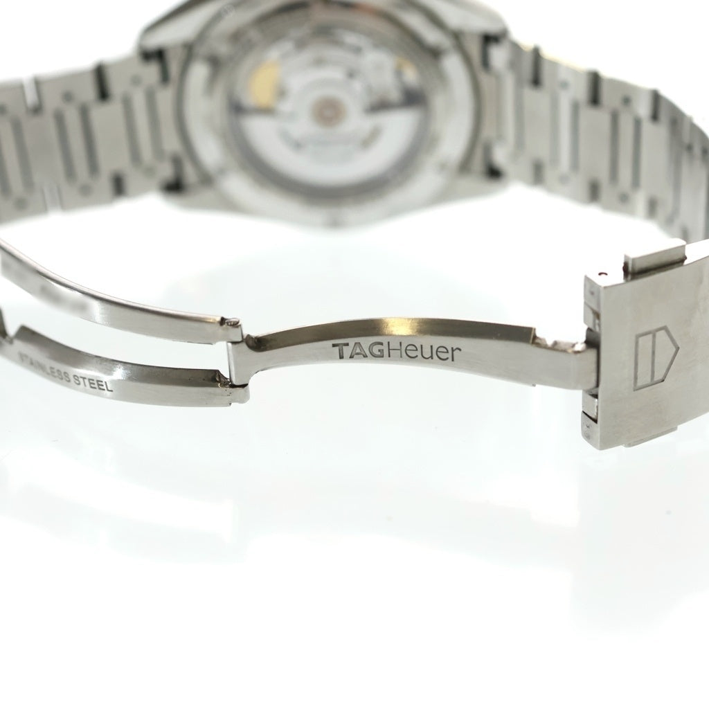 TAG HEUER(タグホイヤー) カレラ キャリバー5 デイト SS/AT ステンレス オートマ 自動巻き 腕時計 WBN2111-0 シルバー文字盤