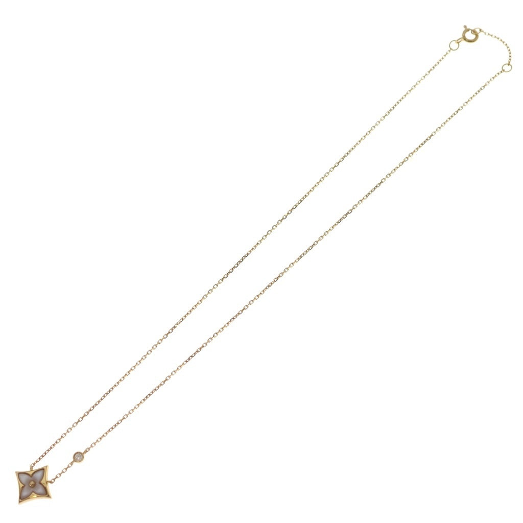 LOUIS VUITTON(ルイヴィトン) パンダンティフスターブロッサムBB ネックレス ペンダント チェーン ピンクゴールド Au750 PG 3.6g Q93892 レディース