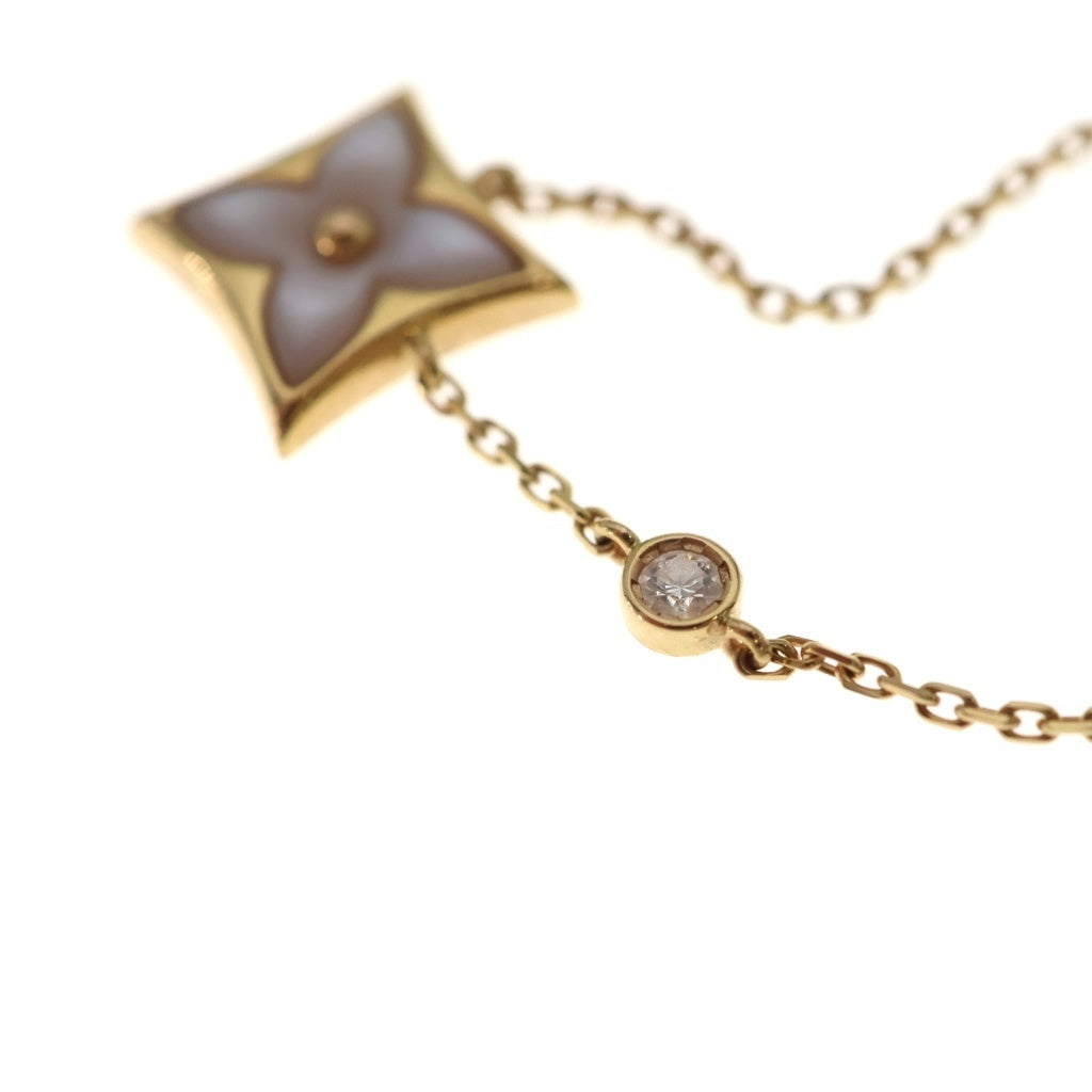 LOUIS VUITTON(ルイヴィトン) パンダンティフスターブロッサムBB ネックレス ペンダント チェーン ピンクゴールド Au750 PG 3.6g Q93892 レディース