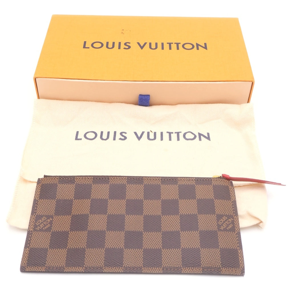 LOUIS VUITTON(ルイヴィトン) ダミエ ポシェットフェリシー PVCレザー ショルダーバッグ チェーンウォレット 財布 ブラウン N63032 レディース