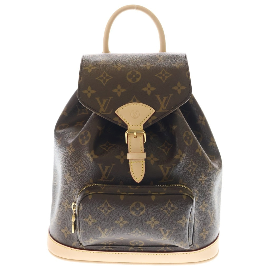 LOUIS VUITTON(ルイヴィトン) モノグラム モンスリ PM バックパック リュックサック ブラウン PVC M11198 ICタイプ レディース