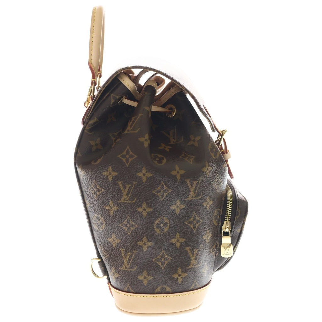 LOUIS VUITTON(ルイヴィトン) モノグラム モンスリ PM バックパック リュックサック ブラウン PVC M11198 ICタイプ レディース
