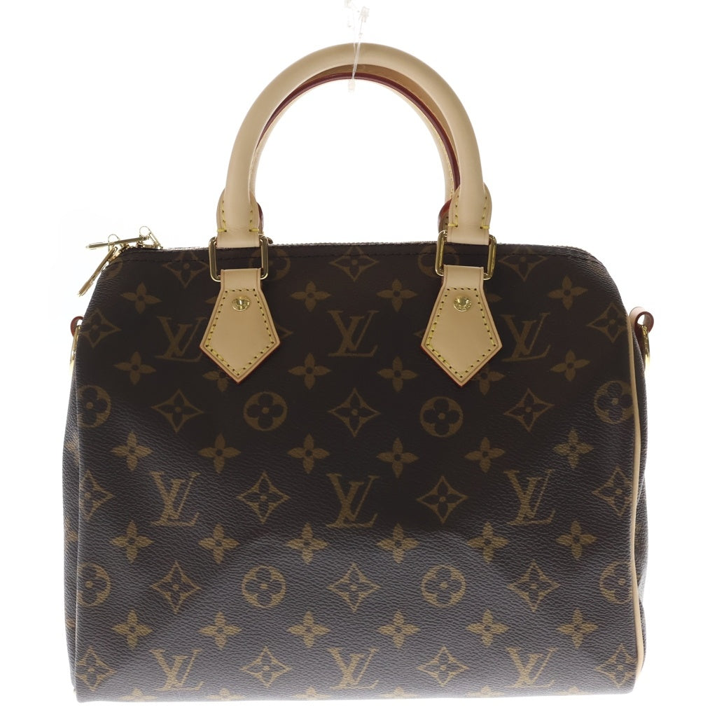 LOUIS VUITTON(ルイヴィトン) モノグラム スピーディ・バンドリエール 25 ハンドバッグ ショルダーバッグ ブラウン PVC M46977 ICタイプ レディース