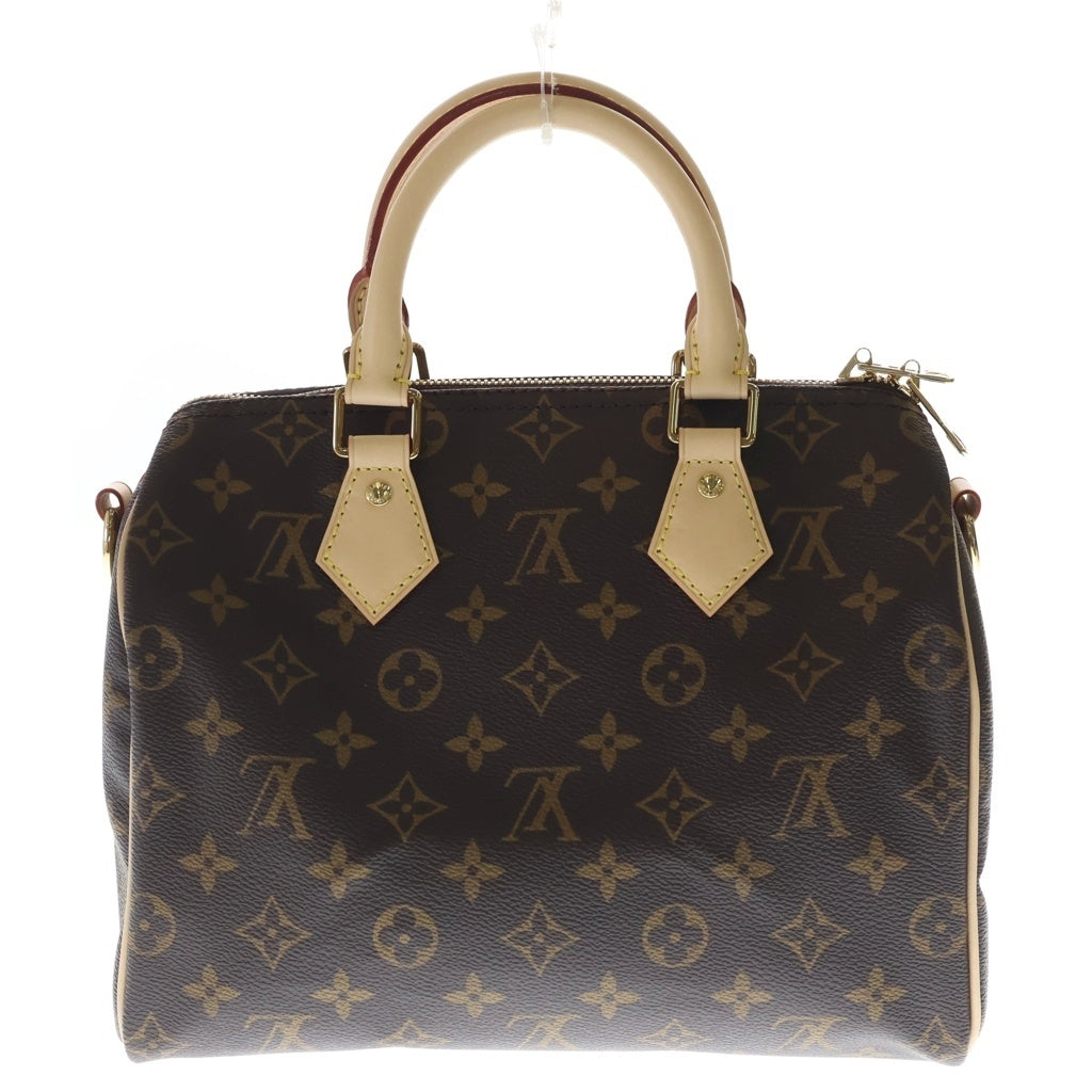 LOUIS VUITTON(ルイヴィトン) モノグラム スピーディ・バンドリエール 25 ハンドバッグ ショルダーバッグ ブラウン PVC M46977 ICタイプ レディース