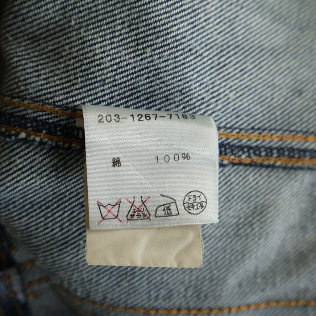 GUCCI(グッチ) Denim Shirt Jcket トムフォード期 デニムジャケット インディゴブルー #38 203-1267-7183 レディース