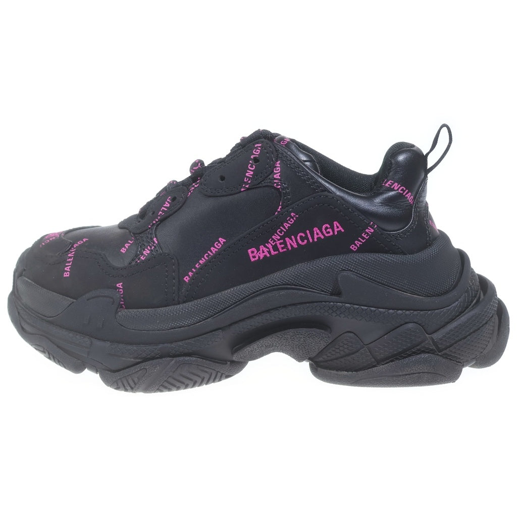BALENCIAGA(バレンシアガ) トリプルS スニーカー ブラック×ピンク #36 524039 レディース