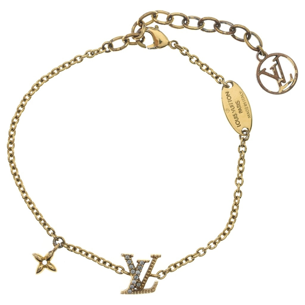 LOUIS VUITTON(ルイヴィトン) ブレスレット LV アイコニック ゴールド GP M00587 レディース