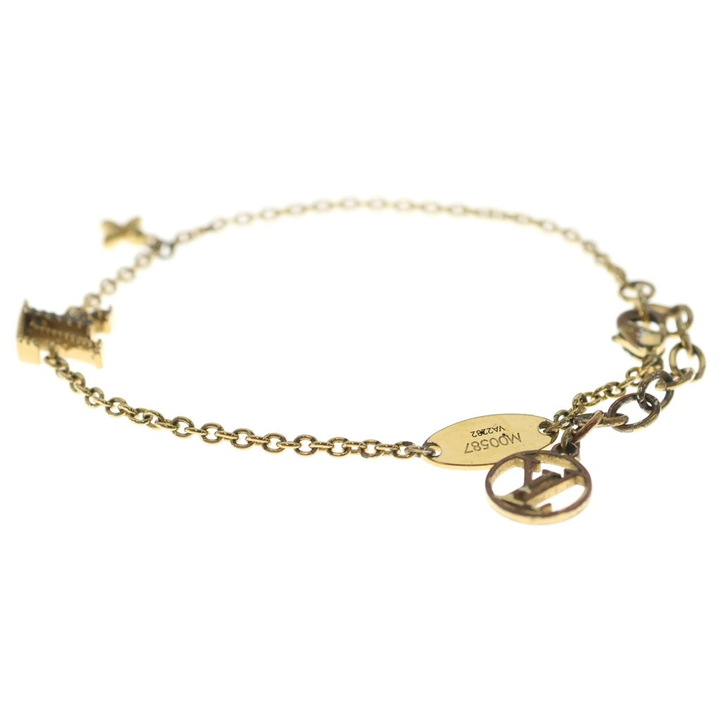 LOUIS VUITTON(ルイヴィトン) ブレスレット LV アイコニック ゴールド GP M00587 レディース