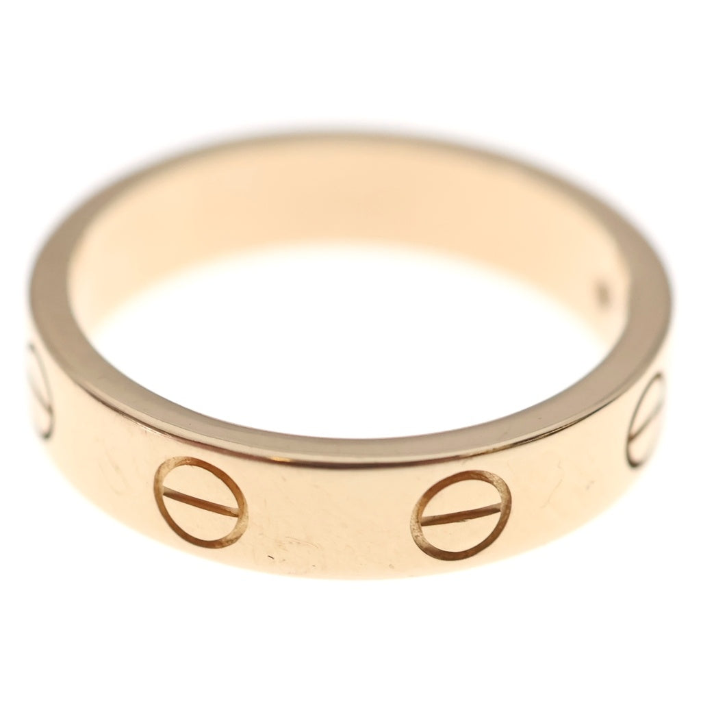 Cartier(カルティエ) ミニラブ 1PD ダイヤリング Au750 K18PG ピンクゴールド レディース