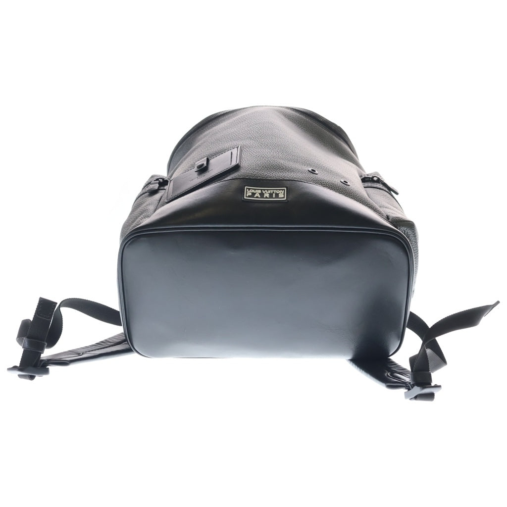LOUIS VUITTON(ルイヴィトン) トリヨンメタル アルファ・バックパック リュックサック レザー ブラック M52768