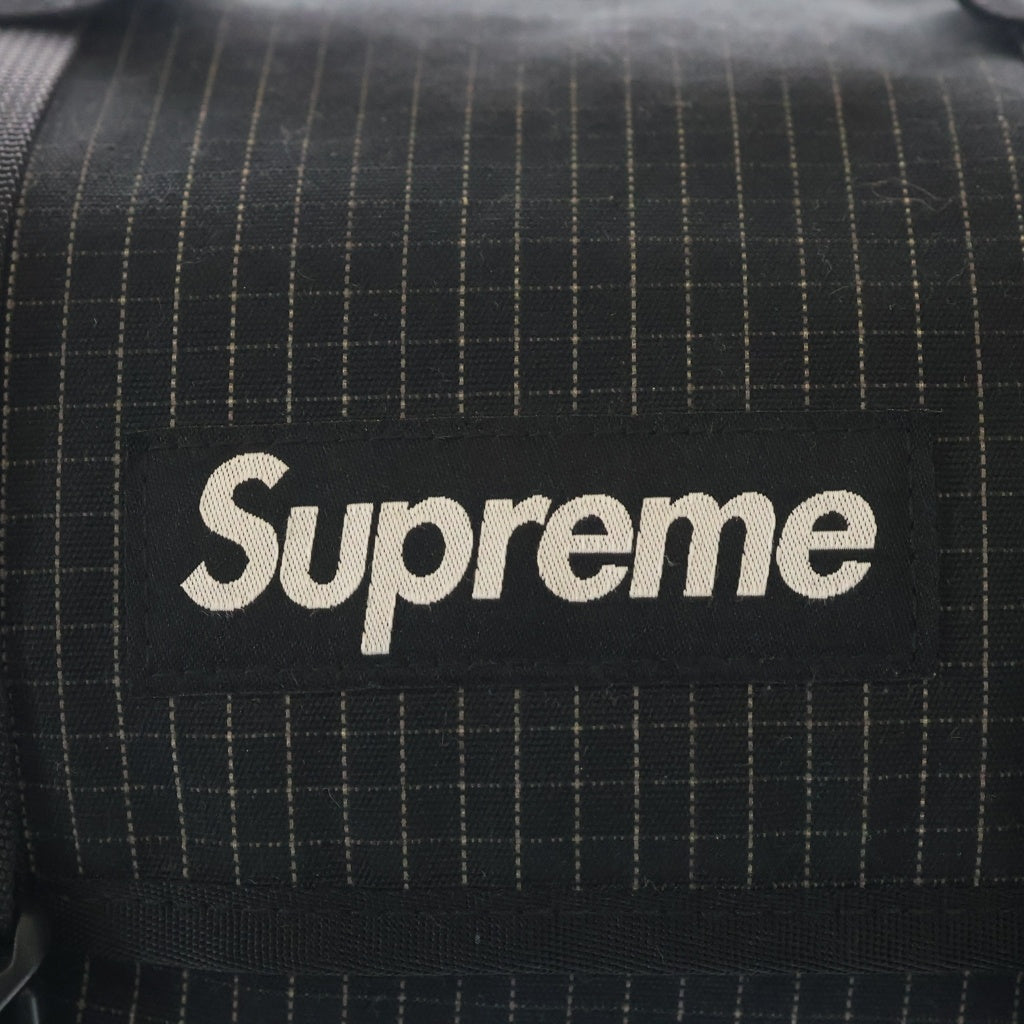 SUPREME(シュプリーム) ボックスロゴ ミニダッフル ショルダーバッグ ブラック