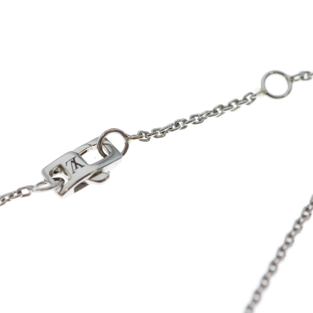 LOUIS VUITTON(ルイヴィトン) パンダンティフ サンブロッサムBB ダイヤ ネックレス ペンダント チェーン ホワイトゴールド Au750WG Q93595 レディース