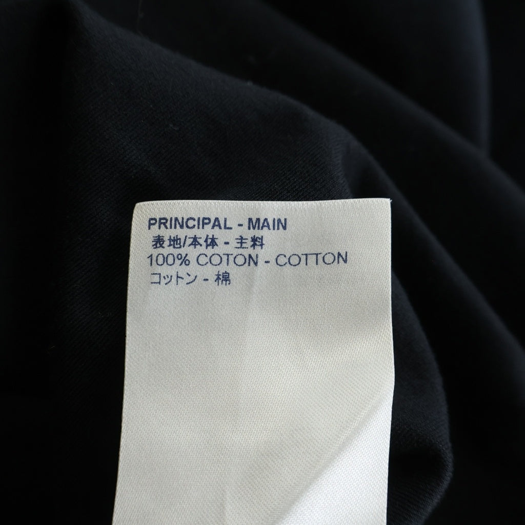 LOUIS VUITTON(ルイヴィトン) ダミエ コットン 3Dポケット 半袖 Tシャツ カットソー #XXL ブラック RM191Q CMS H6Y45W