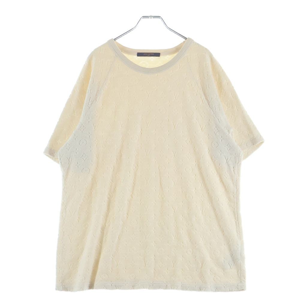 LOUIS VUITTON(ルイヴィトン) モノグラムタオリング半袖Tシャツ アイボリー #XXL RM191M IZG HGY20W