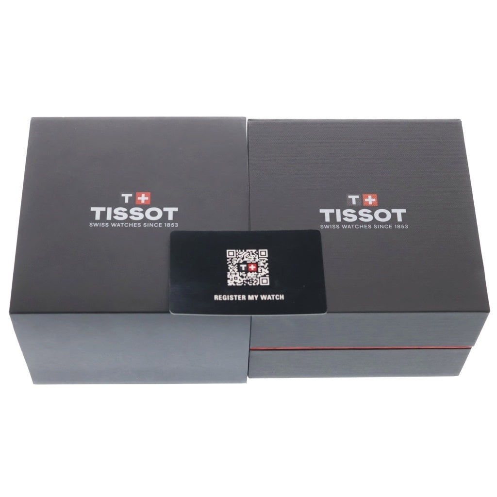 TISSOT(ティソ) パワーマティック80 カーボン/AT オートマ 自動巻き 腕時計 黒文字盤 T137.907.97.201.00