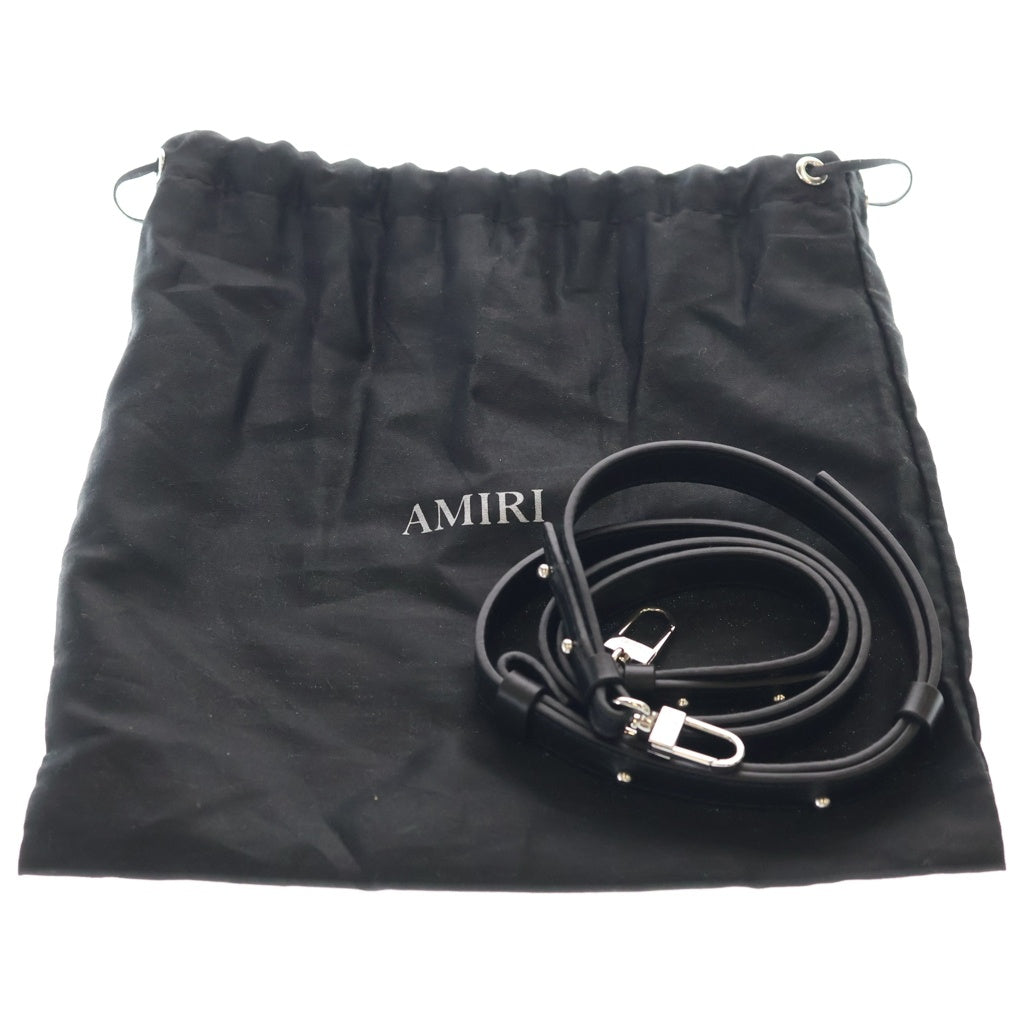 AMIRI(アミリ) マイクロMA ショルダーバッグ ミニバッグ ブラック バンダナスカーフ AWBGTH1007-001 レディース
