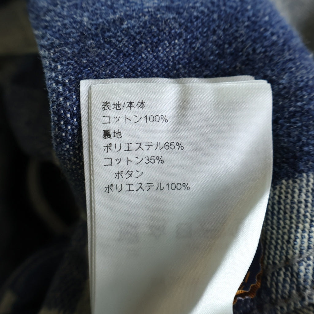 LOUIS VUITTON(ルイヴィトン) ダミエ デニムジャケット インディゴブルー #48 RM241 GCO H9A76W