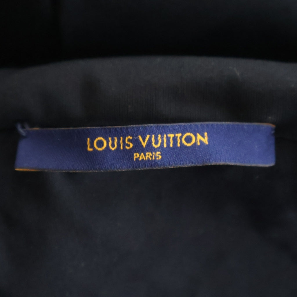 LOUIS VUITTON(ルイヴィトン) モノグラム ハイブリットジップパーカー ブラック #S RM221M YNF HMY16W