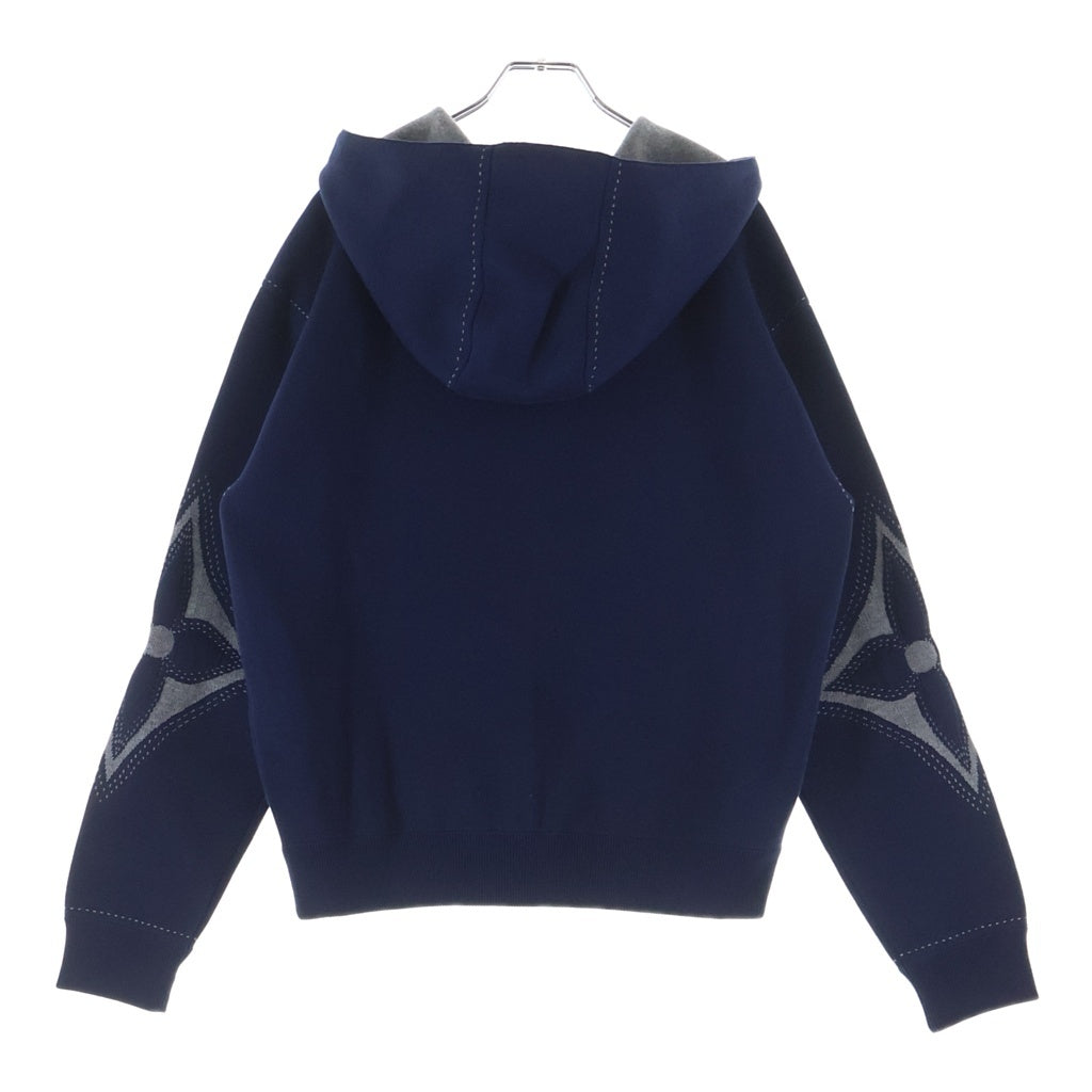 LOUIS VUITTON(ルイヴィトン) LVロゴ ジップパーカー フーディー ネイビー #S RM261MM AUR HRN89W