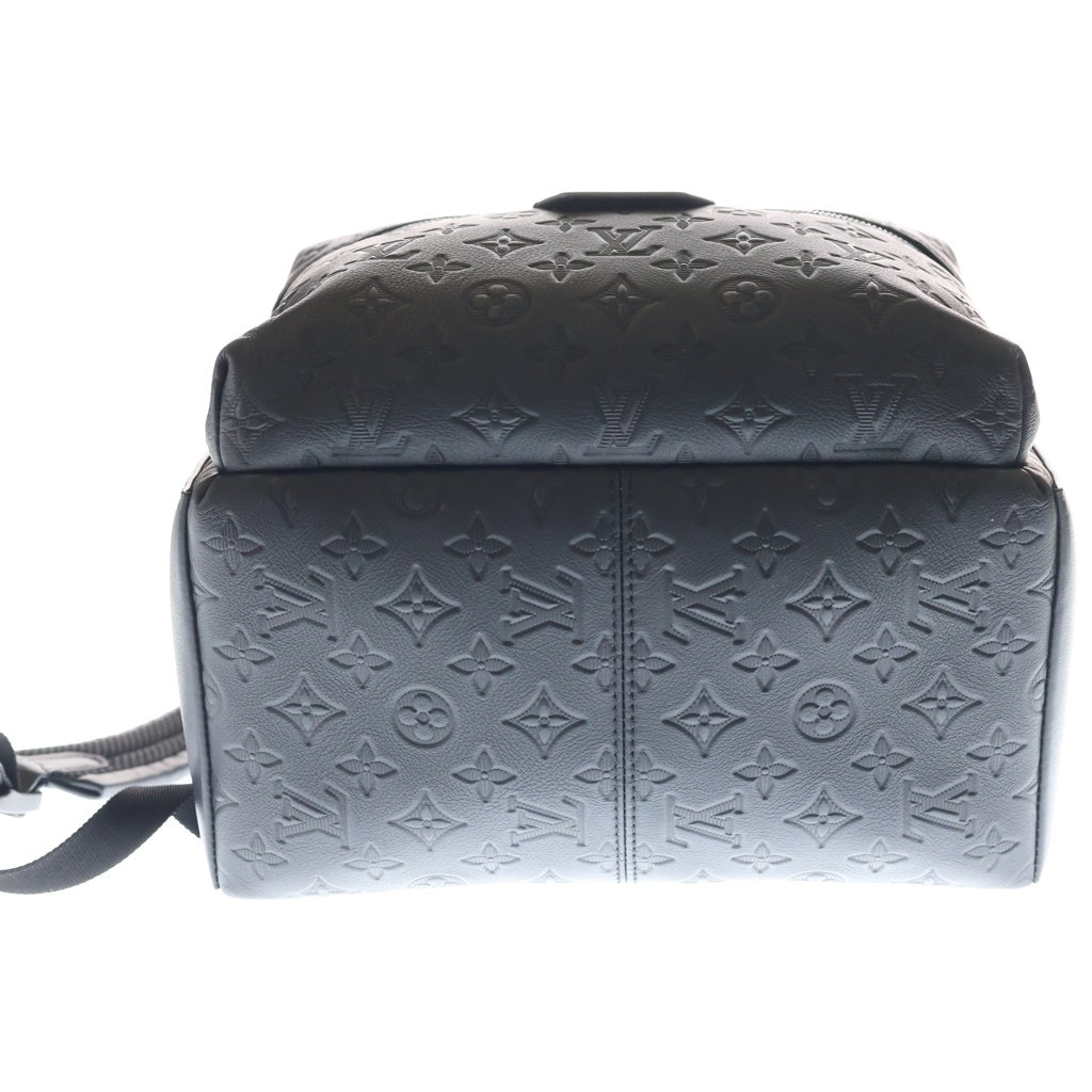 LOUIS VUITTON(ルイヴィトン) モノグラムシャドウ ディスカバリー バックパック リュックサック ブラック ノワール レザー M46553 ブラック金具