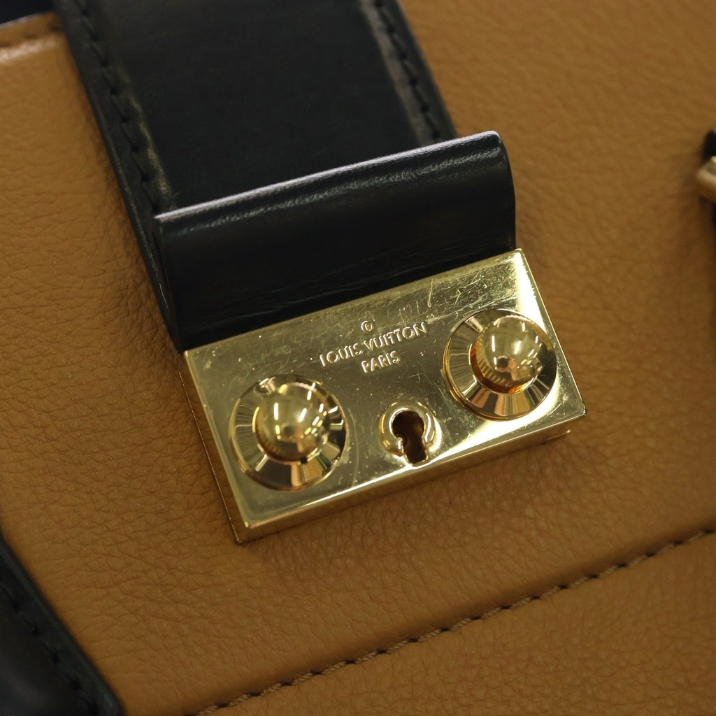 LOUIS VUITTON(ルイヴィトン) クールマルリーPM レザー 2WAY ハンド ショルダーバッグ ブラウン/ブラック M51651 レディース