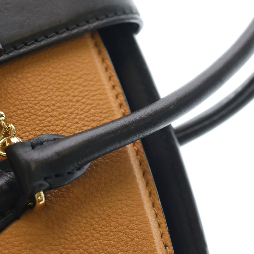 LOUIS VUITTON(ルイヴィトン) クールマルリーPM レザー 2WAY ハンド ショルダーバッグ ブラウン/ブラック M51651 レディース