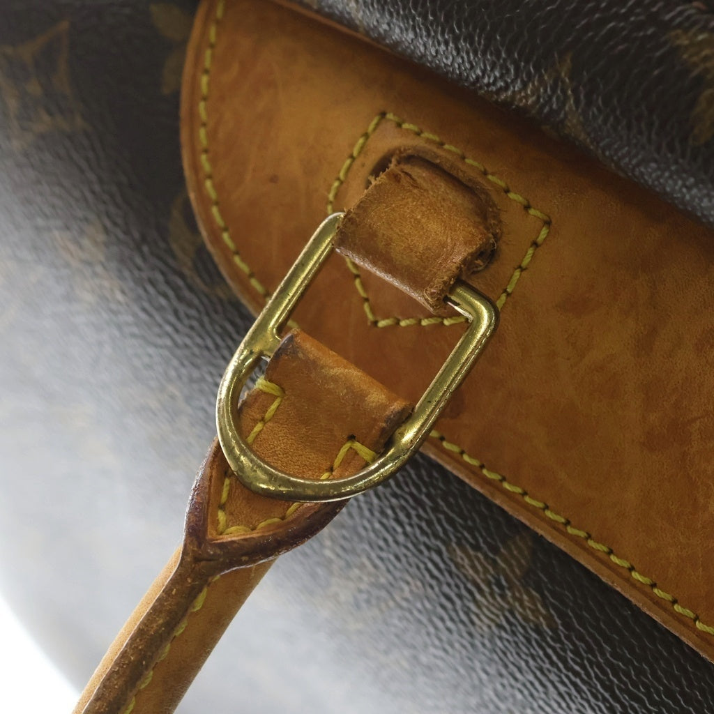 LOUIS VUITTON(ルイヴィトン) モノグラム ドーヴィル PVC レザー ハンドバッグ ブラウン M47270 レディース