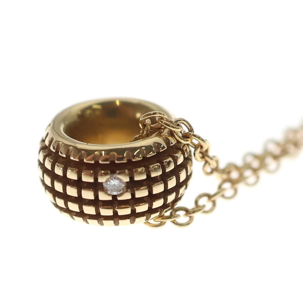 DAMIANI(ダミアーニ) メトロポリタンドリーム 3Pダイヤ 750 ネックレス ペンダント チェーン ピンクゴールド レディース
