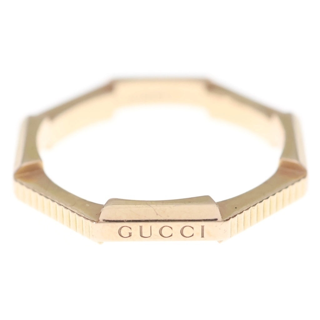GUCCI(グッチ) リンクトゥラブ ミラーリング ピンクゴールド K18PG #10 662194 J8500 8000 レディース