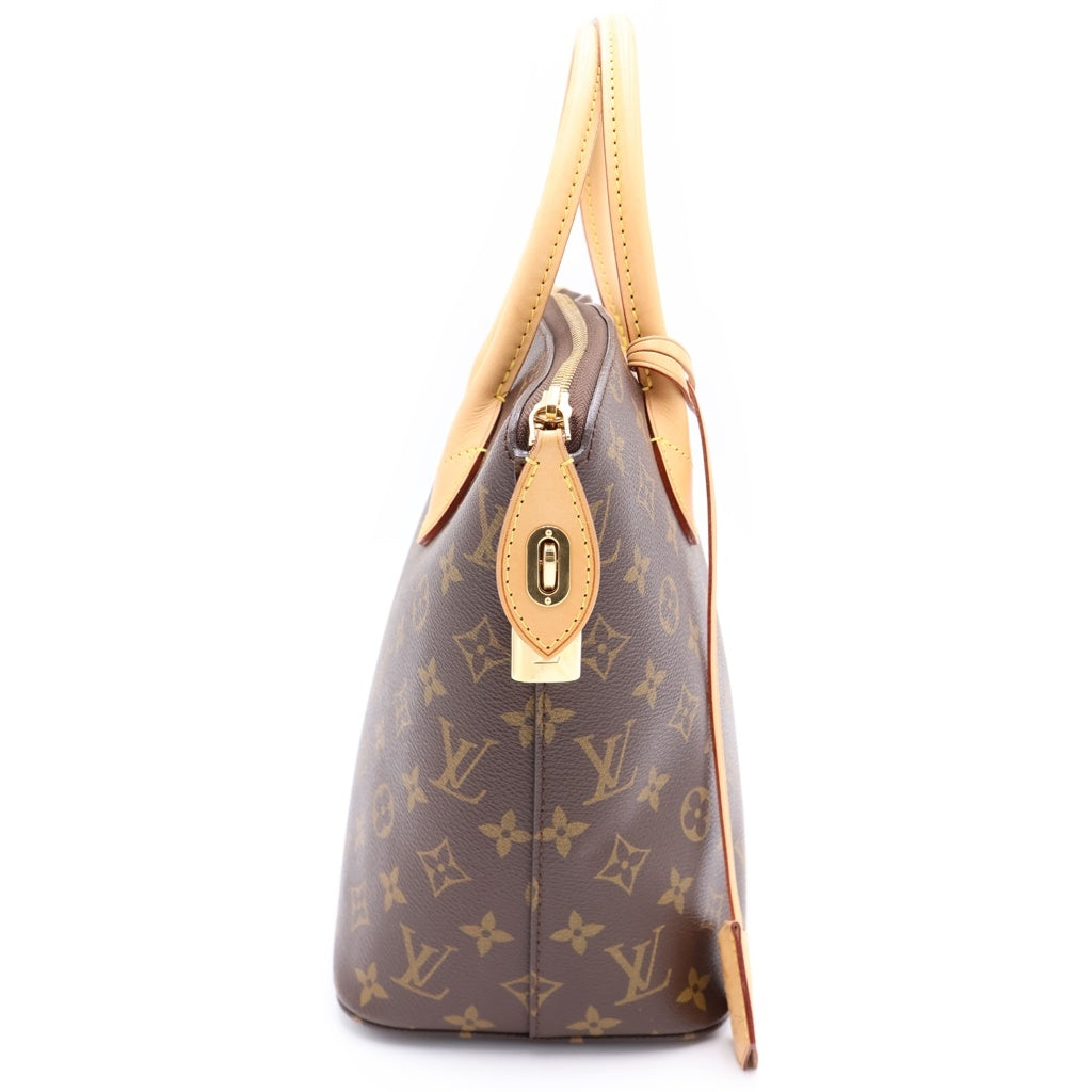 LOUIS VUITTON(ルイヴィトン) モノグラム ロックイットPM PVC レザー ハンドバッグ トートバッグ ブラウン M40613 レディース