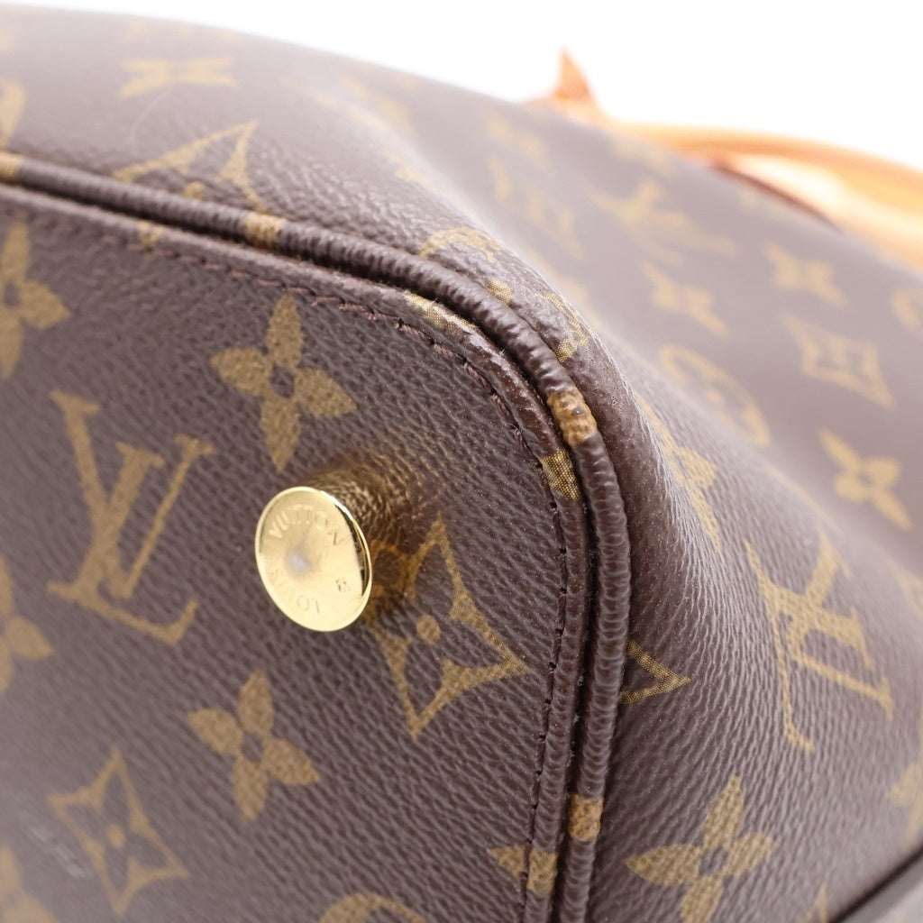 LOUIS VUITTON(ルイヴィトン) モノグラム ロックイットPM PVC レザー ハンドバッグ トートバッグ ブラウン M40613 レディース