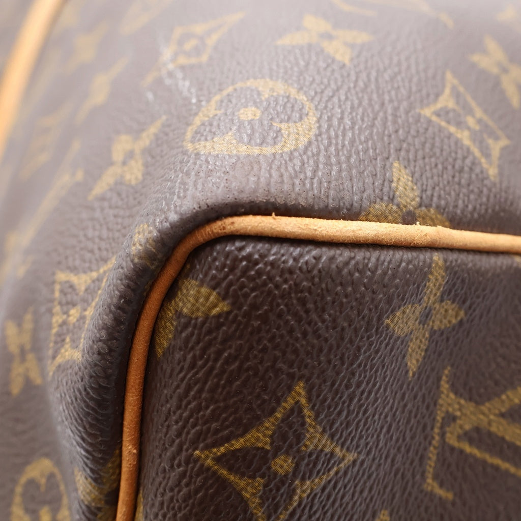 LOUIS VUITTON(ルイヴィトン) モノグラム キーポル50 PVC レザー ハンドバッグ ボストンバッグ ブラウン M41426 レディース
