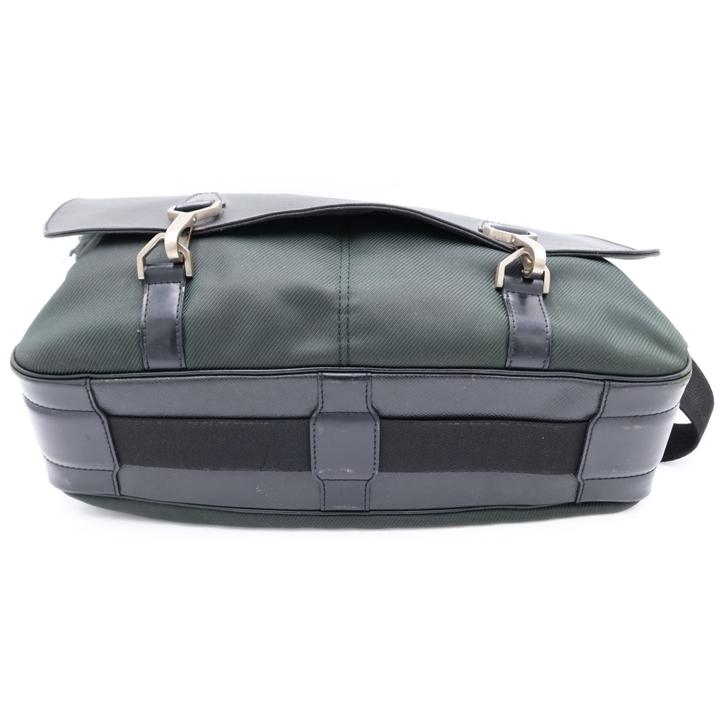 LOUIS VUITTON(ルイヴィトン) タイガ デルスー キャンバス レザー メッセンジャーバッグ ショルダーバッグ エピセア グリーン M30164 レディース