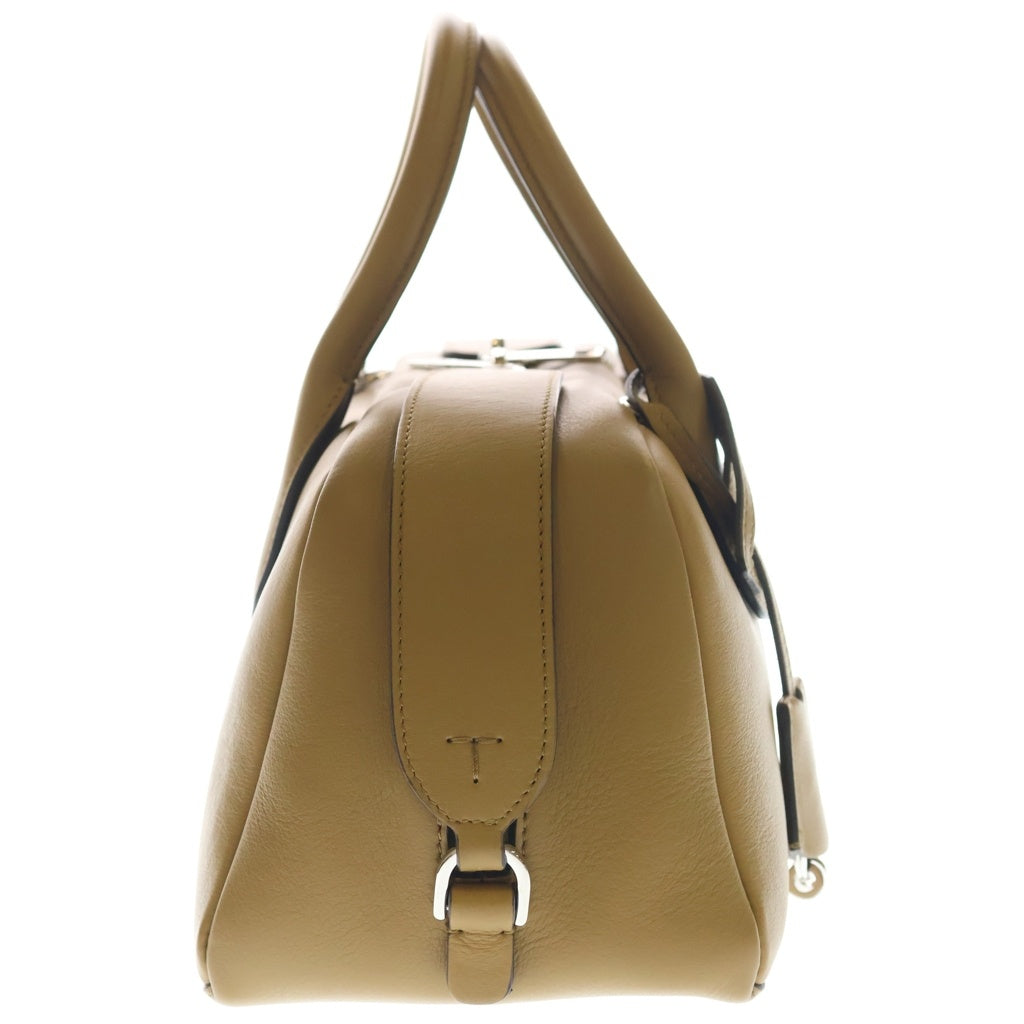 TOD'S(トッズ) ダルセナ ハンドバック 2way ショルダーバック ミニボストン カーフレザー ブラウン レディース