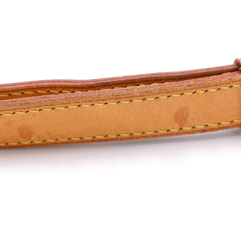 LOUIS VUITTON(ルイヴィトン) モノグラム オデオンPM ショルダーバッグ ブラウン レザー×PVC M56390 ゴールド金具 レディース
