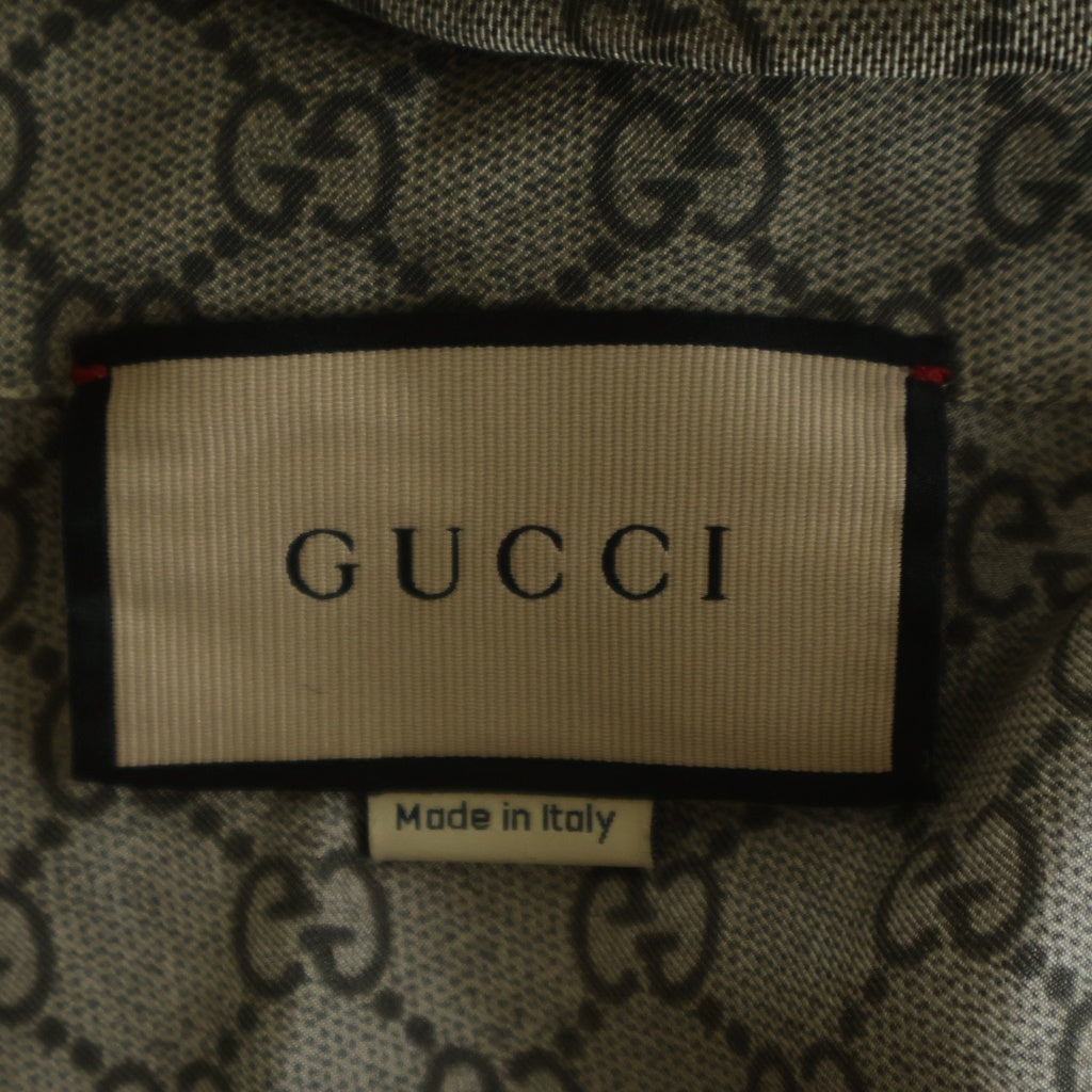 GUCCI(グッチ) パジャマセットアップ【上】 パジャマシャツ GG柄 ベージュ #46 773651 レディース