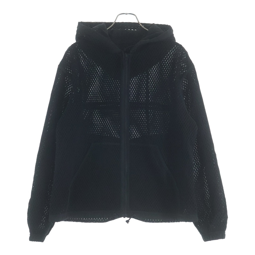 STUSSY(ステューシー) 26SS LAYERED MESH REVERSIBLE JACKET メッシュリバーシブル ジャケット パーカー フーディー ナイロン ジップアップ ブラック 115933