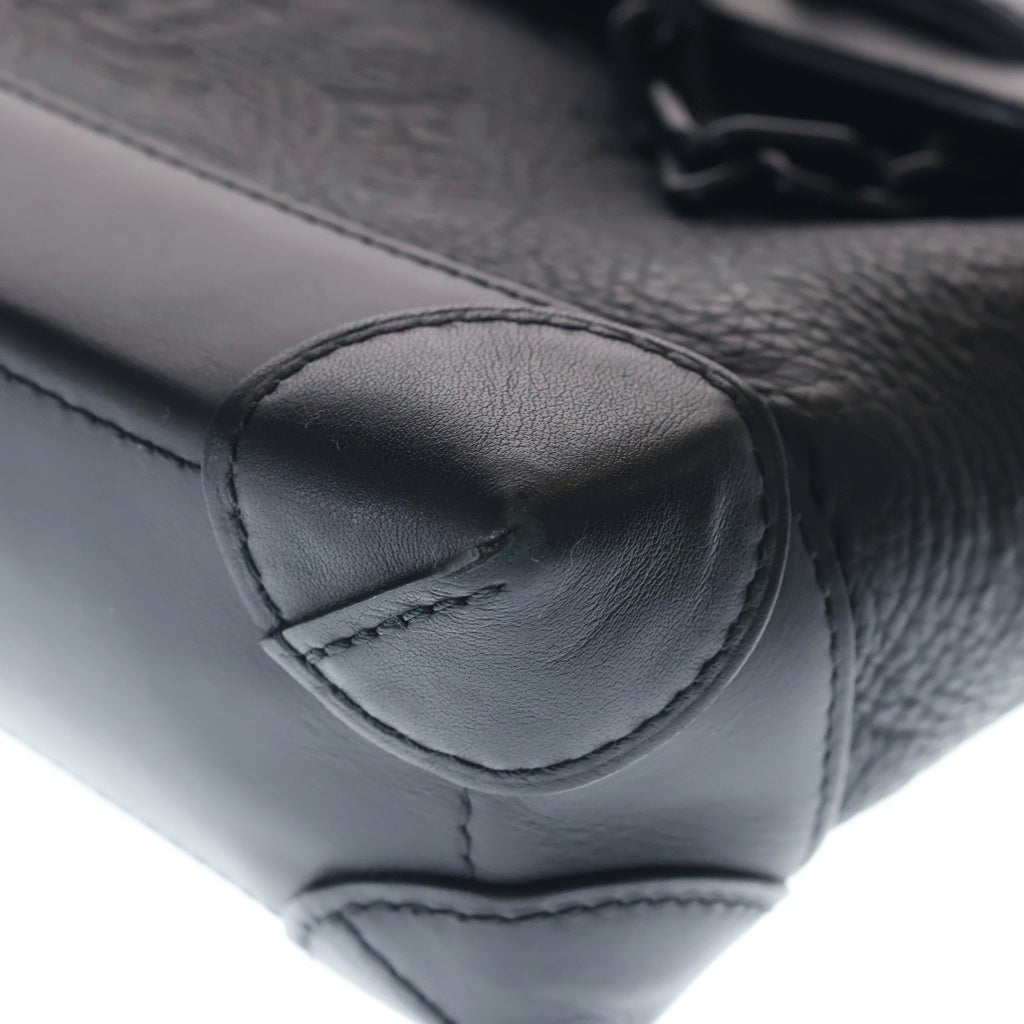 LOUIS VUITTON(ルイヴィトン) モノグラム・トリヨン スティーマーPM 2WAYハンドバッグ ショルダーバッグ ブラック ノワール レザー M24436 ブラック金具 レディース