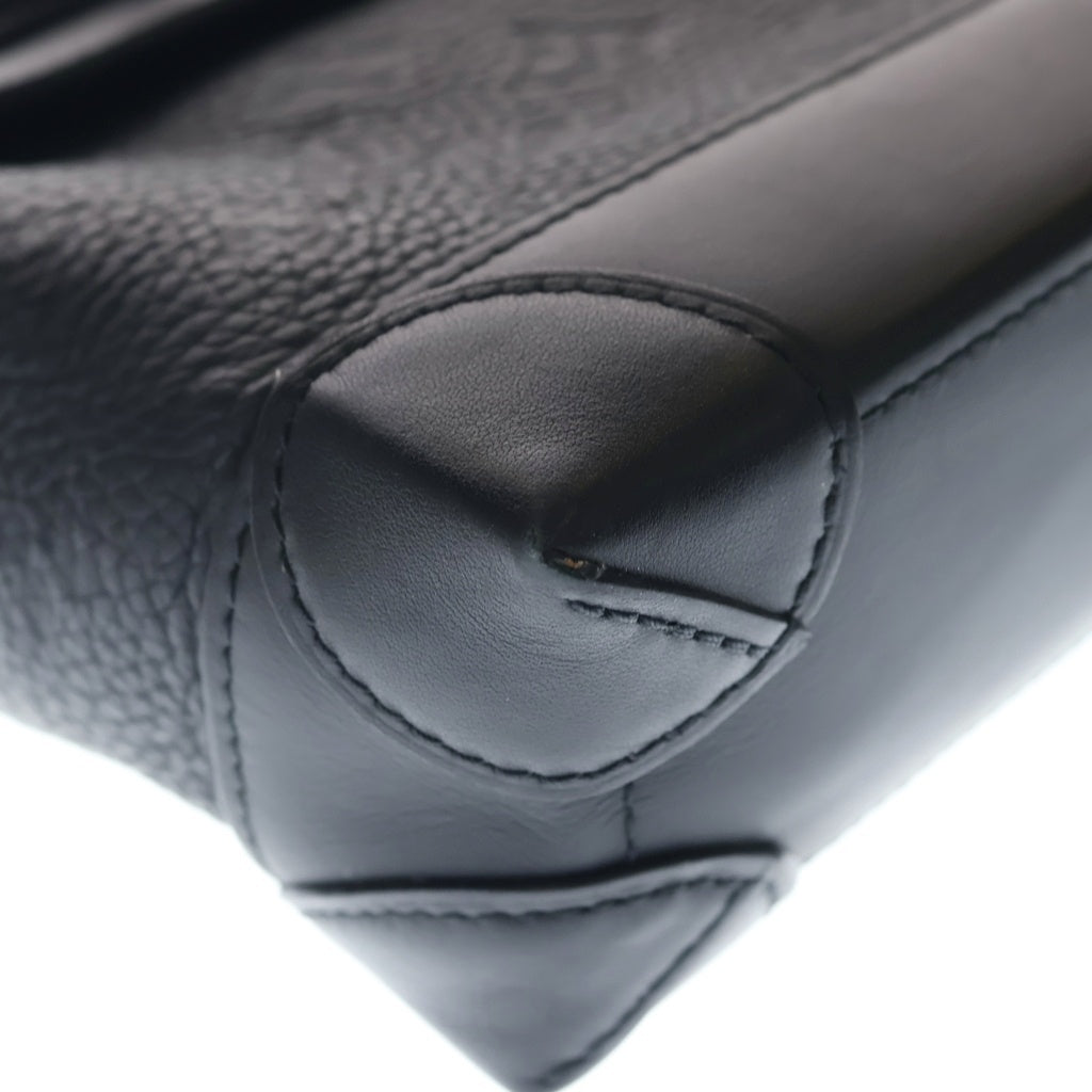 LOUIS VUITTON(ルイヴィトン) モノグラム・トリヨン スティーマーPM 2WAYハンドバッグ ショルダーバッグ ブラック ノワール レザー M24436 ブラック金具 レディース