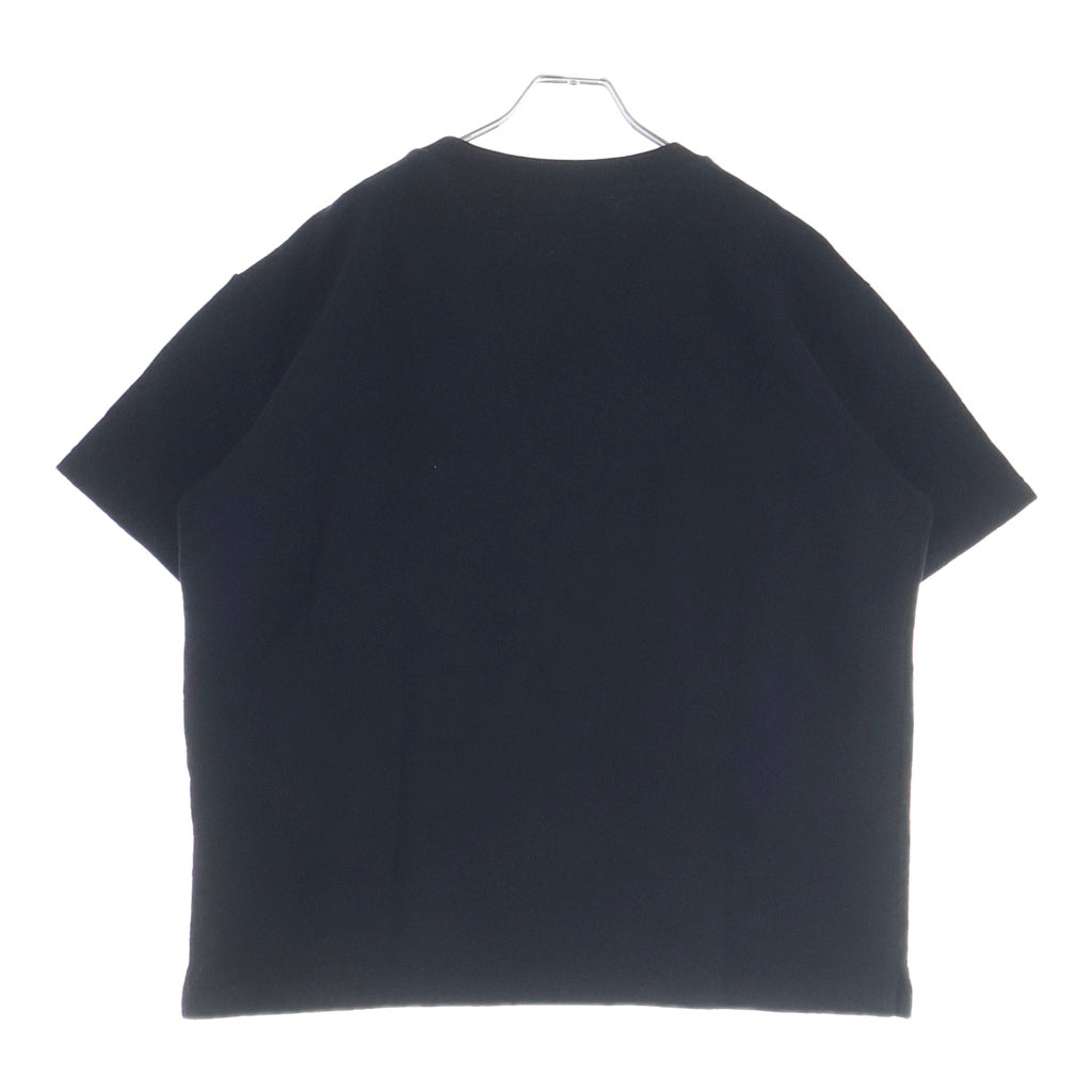 LOUIS VUITTON(ルイヴィトン) 24SS モノグラム フロント3Dポケット クルーネック半袖Tシャツ ブラック #L RM241Q TCL HIY49W