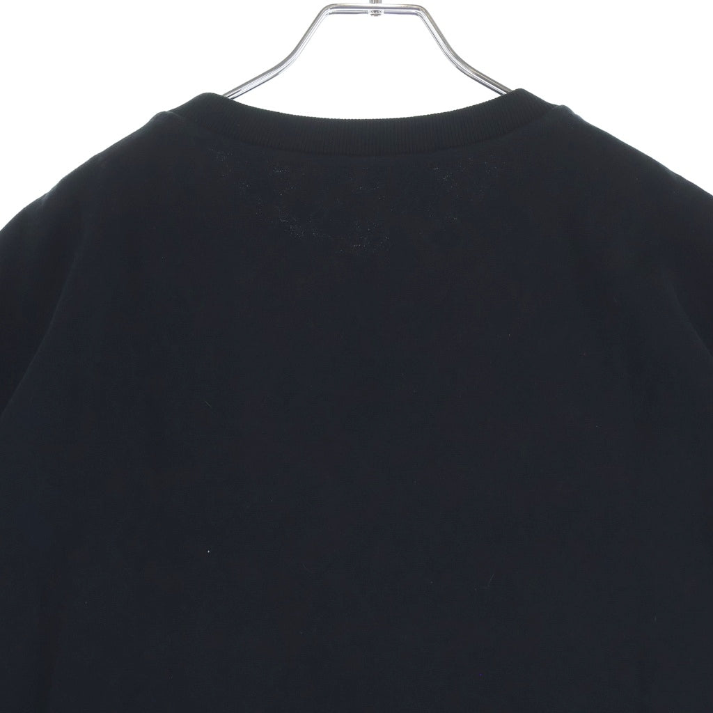 LOUIS VUITTON(ルイヴィトン) 24SS モノグラム フロント3Dポケット クルーネック半袖Tシャツ ブラック #L RM241Q TCL HIY49W