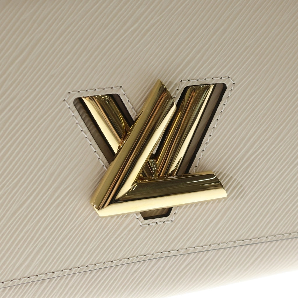 LOUIS VUITTON(ルイヴィトン) エピ ツイストMM チェーンショルダーバッグ ミラー クオーツ ゴールド金具 アイボリー M21116 RFID レディース