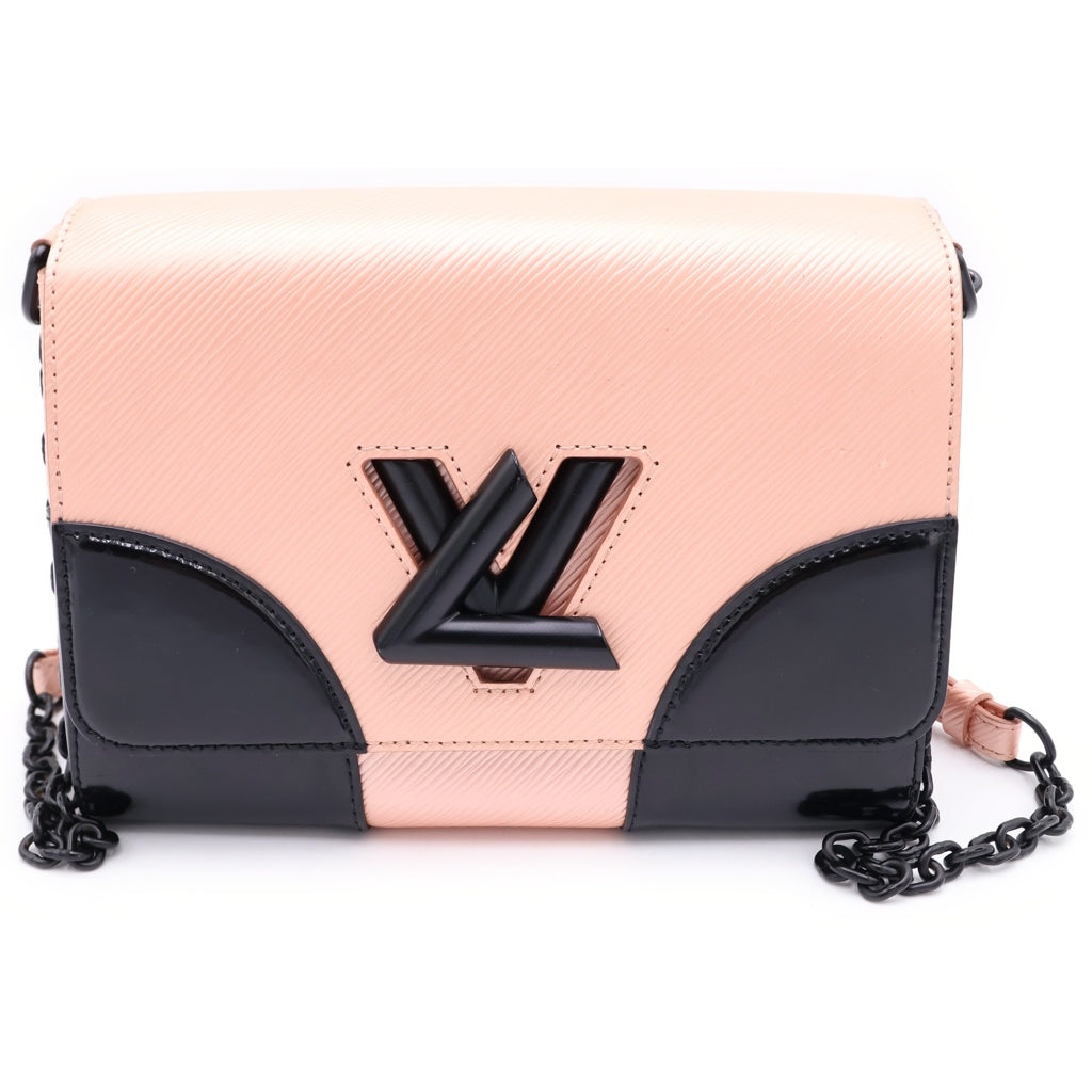LOUIS VUITTON(ルイヴィトン) エピ ツイストMM ショルダーバッグ ローズナクレ ブラック金具 ピンク/ブラック M50826 レディース