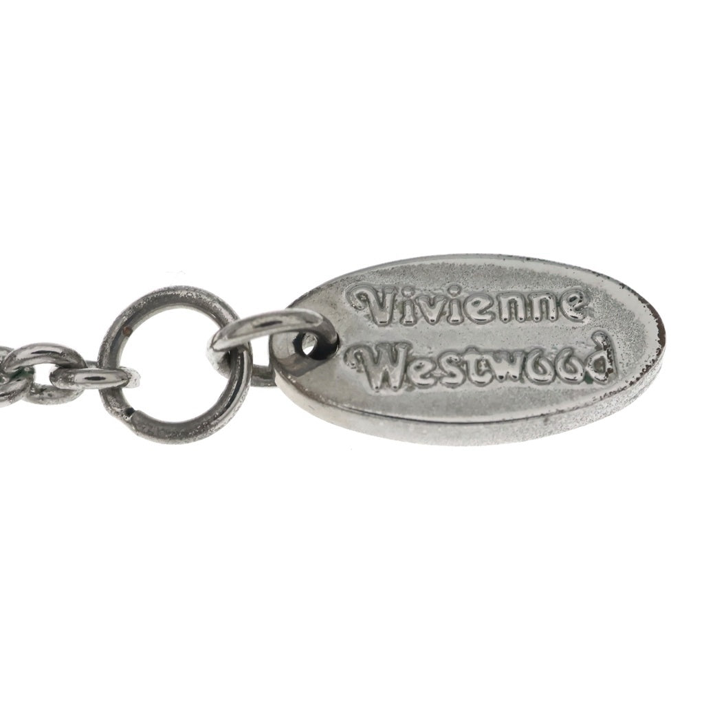 Vivienne Westwood(ヴィヴィアンウエストウッド) MAYFAIR SMALL ORB PENDANT ラインストーン メイフェア スモール オーブ ペンダント ネックレス チェーン シルバー レディース