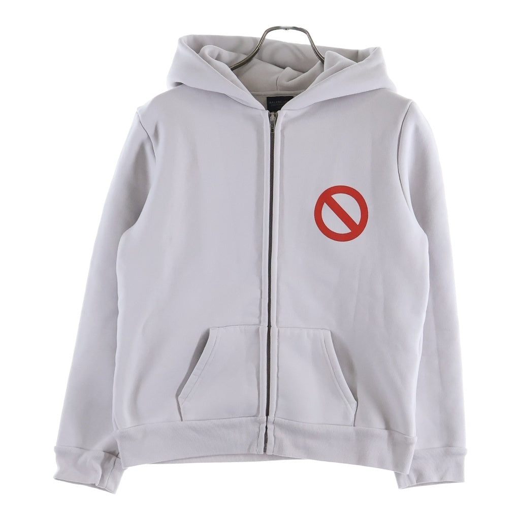 BALENCIAGA(バレンシアガ) 24SS × BFRND Balenciaga Music バレンシアガ ミュージック ジップアップ パーカー フーディー グレー 788243 レディース