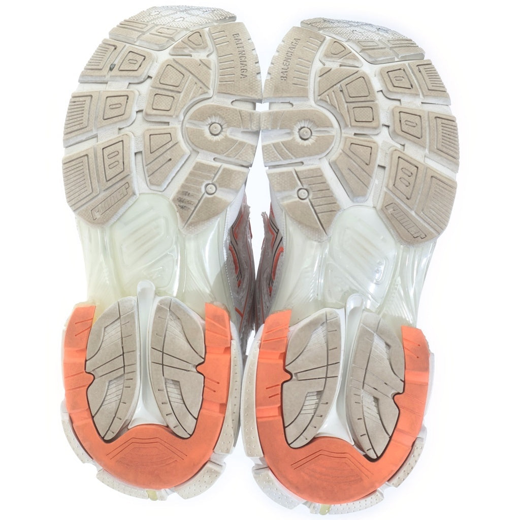 BALENCIAGA(バレンシアガ) Runner Sneakers ランナー ダメージ加工 メッシュ レザー ローカットシューズ スニーカー ホワイト 677402 レディース