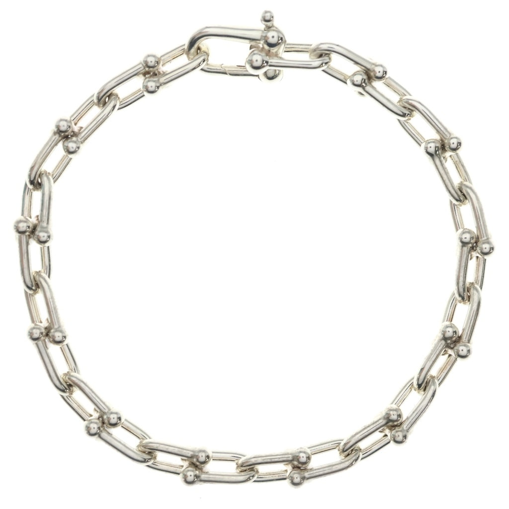 TIFFANY & Co.(ティファニー) ハードウェア スモール リンク ブレスレット シルバー Ag925 レディース